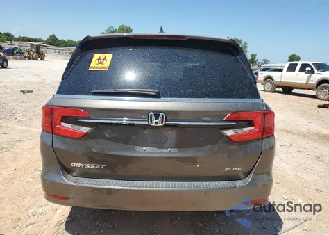 2023 Honda Odyssey Elite from USA, damaged, VIN 5FNRL6H97PB009312